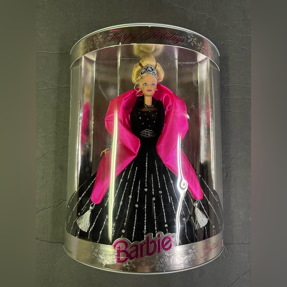 1998 Happy Holidays Special Edition Barbie Doll. New In Original Box.